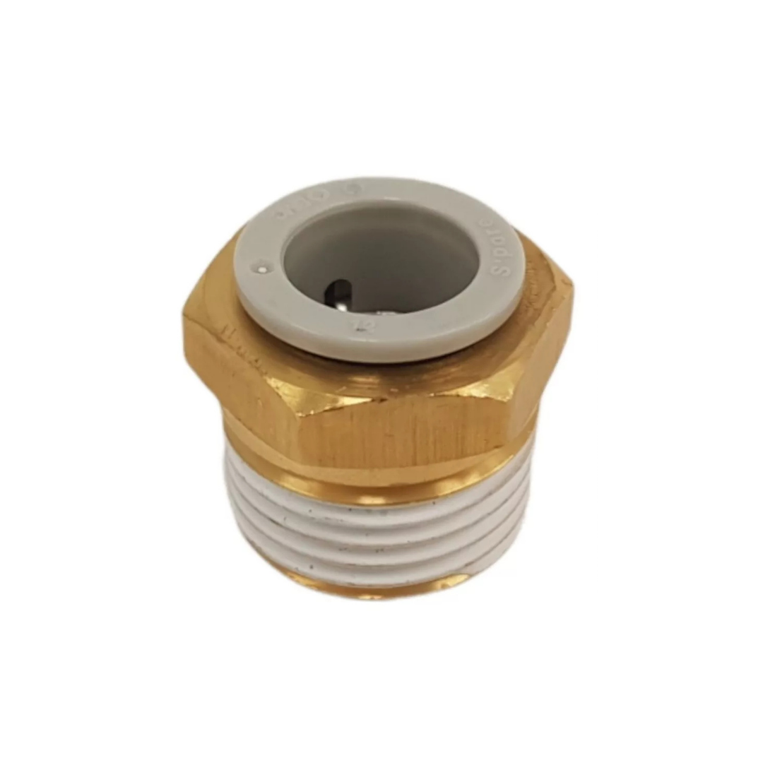 SKC12-04 Conector Recto 12mm X 1/2