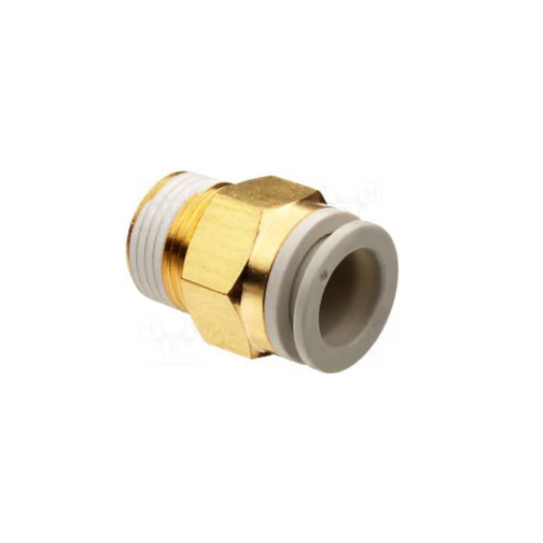 KQ2H06-M5A Conexión Bronce Recta Macho 6mm SMC