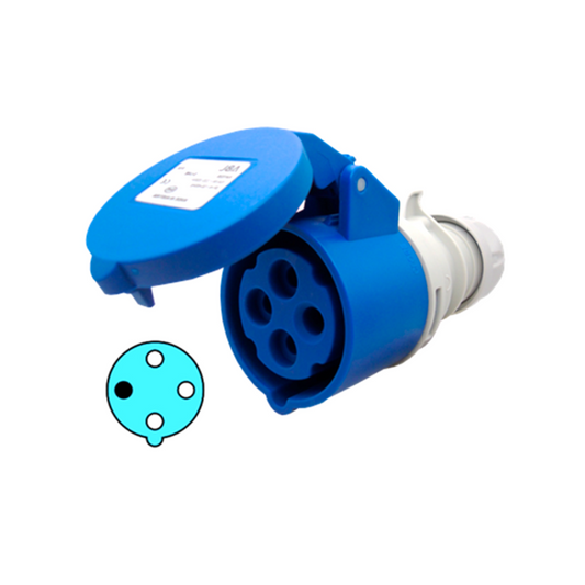 K42S20 Clavija Conector Hembra 32A