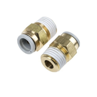 SKC08-02 CONECTOR RECTO 8mm-1/4